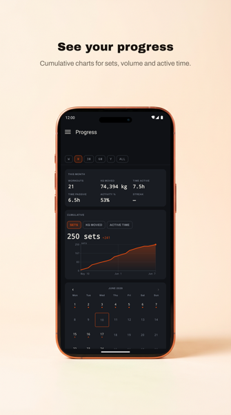 Tracking sets and progress